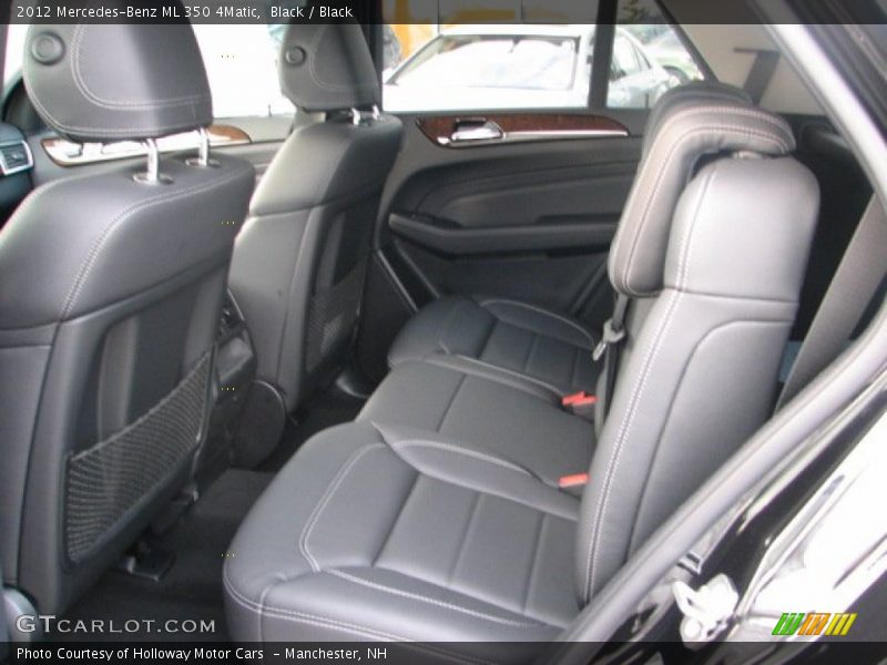 Black / Black 2012 Mercedes-Benz ML 350 4Matic