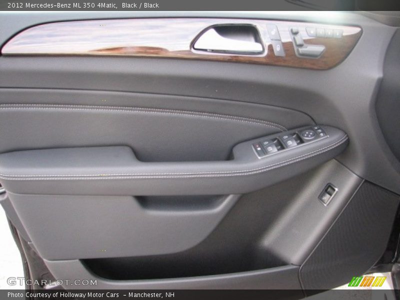Black / Black 2012 Mercedes-Benz ML 350 4Matic