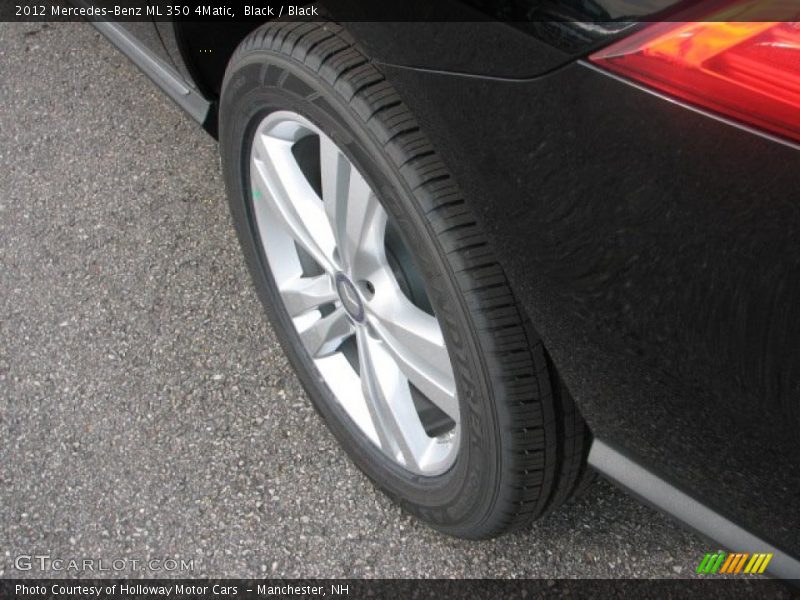 Black / Black 2012 Mercedes-Benz ML 350 4Matic
