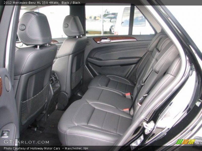 Black / Black 2012 Mercedes-Benz ML 350 4Matic