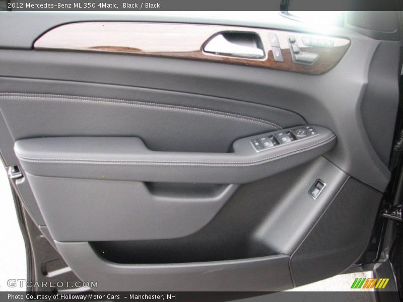 Black / Black 2012 Mercedes-Benz ML 350 4Matic