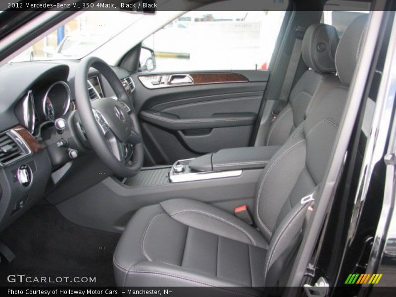 Black / Black 2012 Mercedes-Benz ML 350 4Matic
