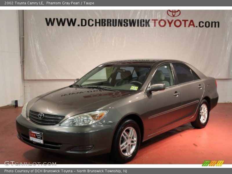 Phantom Gray Pearl / Taupe 2002 Toyota Camry LE