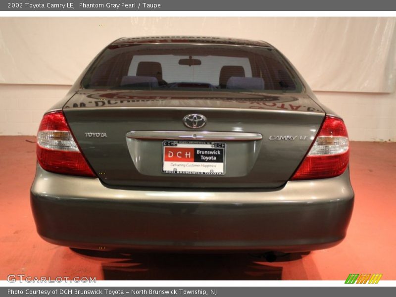 Phantom Gray Pearl / Taupe 2002 Toyota Camry LE