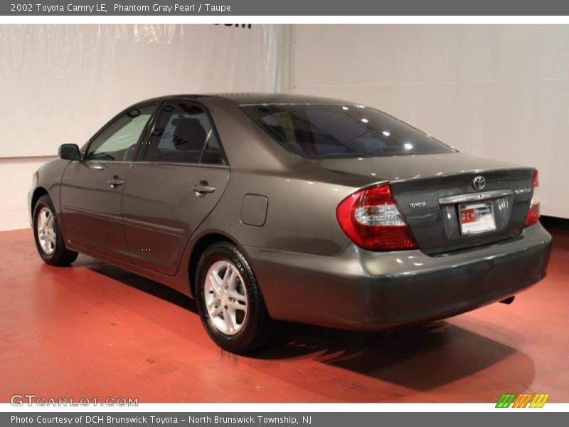 Phantom Gray Pearl / Taupe 2002 Toyota Camry LE