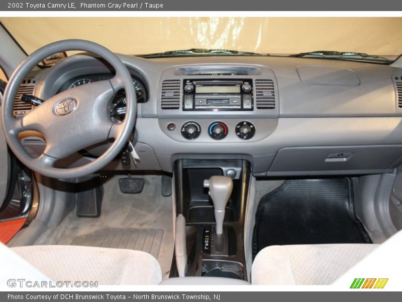 Phantom Gray Pearl / Taupe 2002 Toyota Camry LE