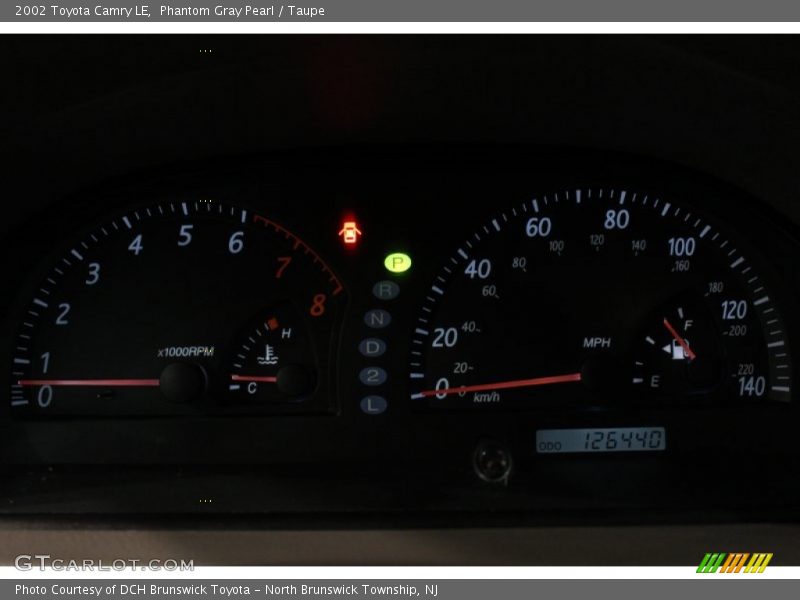 Phantom Gray Pearl / Taupe 2002 Toyota Camry LE