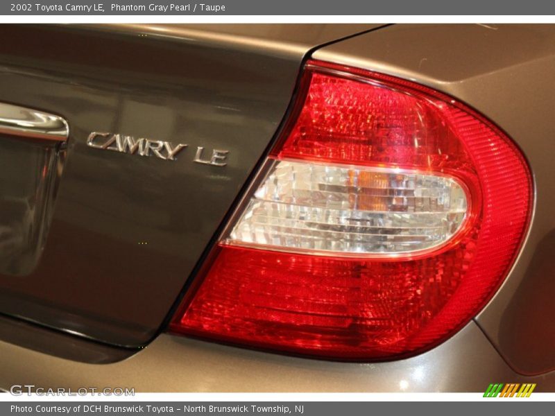 Phantom Gray Pearl / Taupe 2002 Toyota Camry LE