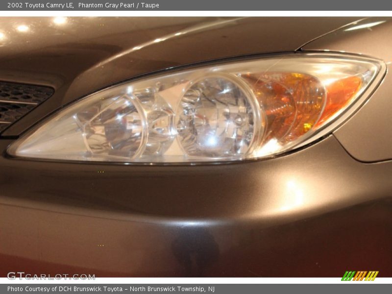 Phantom Gray Pearl / Taupe 2002 Toyota Camry LE