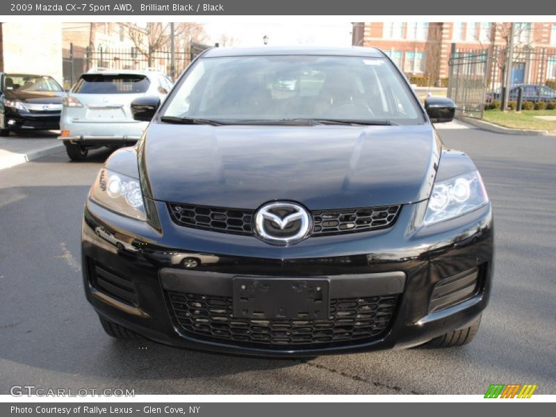 Brilliant Black / Black 2009 Mazda CX-7 Sport AWD