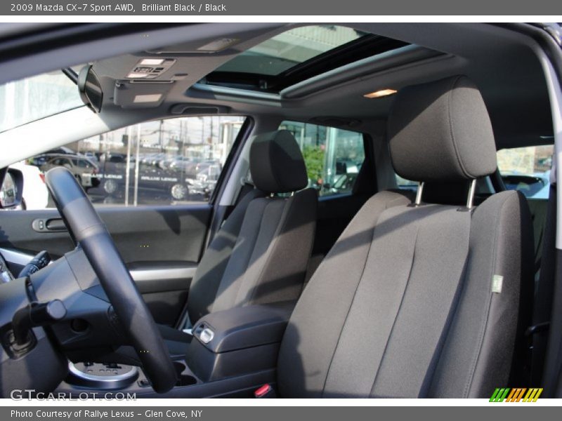 Brilliant Black / Black 2009 Mazda CX-7 Sport AWD