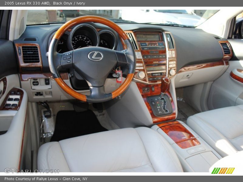 Black Onyx / Ivory 2005 Lexus RX 330 AWD