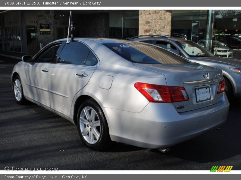 Tungsten Silver Pearl / Light Gray 2009 Lexus ES 350