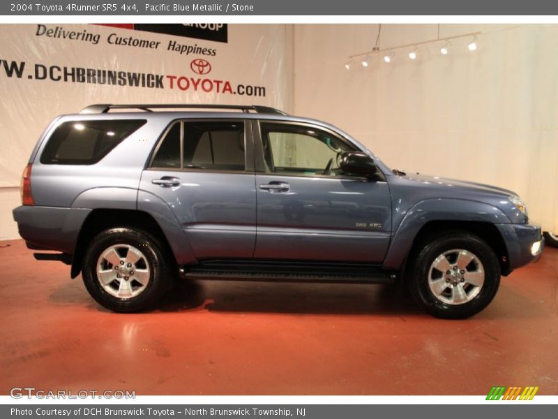 Pacific Blue Metallic / Stone 2004 Toyota 4Runner SR5 4x4