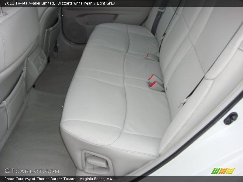 Blizzard White Pearl / Light Gray 2011 Toyota Avalon Limited