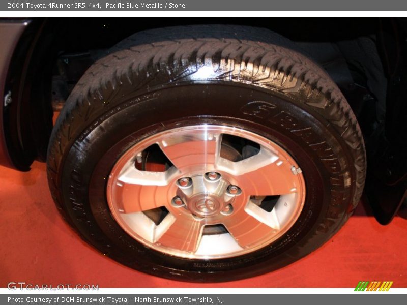 Pacific Blue Metallic / Stone 2004 Toyota 4Runner SR5 4x4