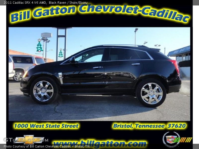 Black Raven / Shale/Ebony 2011 Cadillac SRX 4 V6 AWD