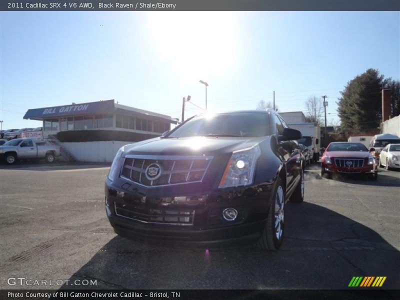 Black Raven / Shale/Ebony 2011 Cadillac SRX 4 V6 AWD