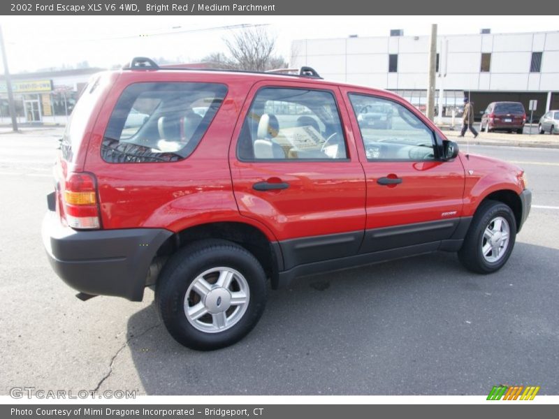 Bright Red / Medium Parchment 2002 Ford Escape XLS V6 4WD