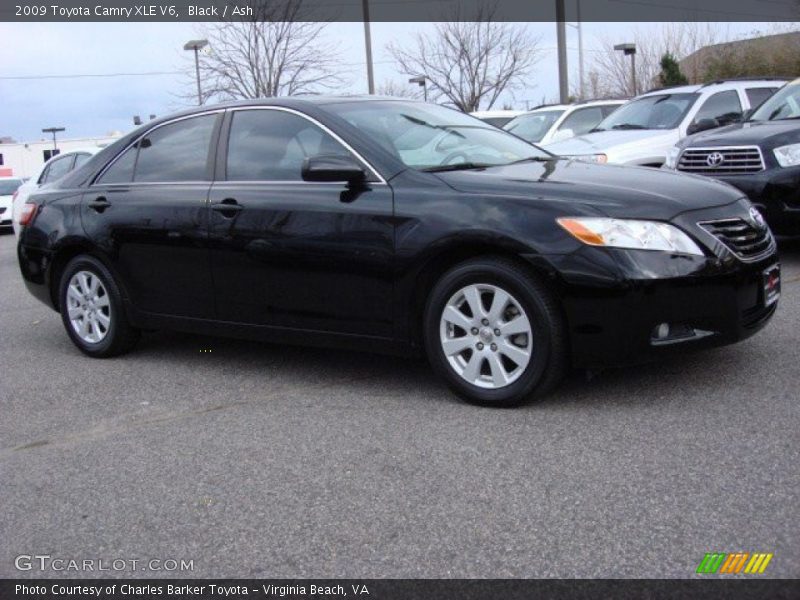 Black / Ash 2009 Toyota Camry XLE V6