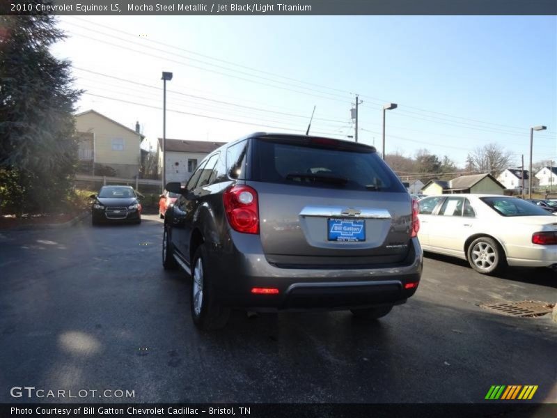Mocha Steel Metallic / Jet Black/Light Titanium 2010 Chevrolet Equinox LS