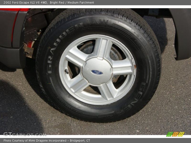 Bright Red / Medium Parchment 2002 Ford Escape XLS V6 4WD