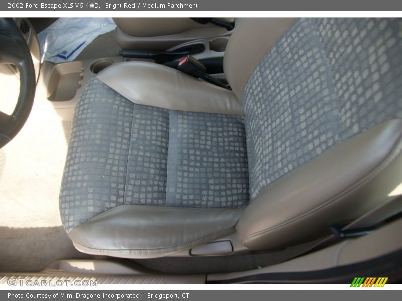 Bright Red / Medium Parchment 2002 Ford Escape XLS V6 4WD