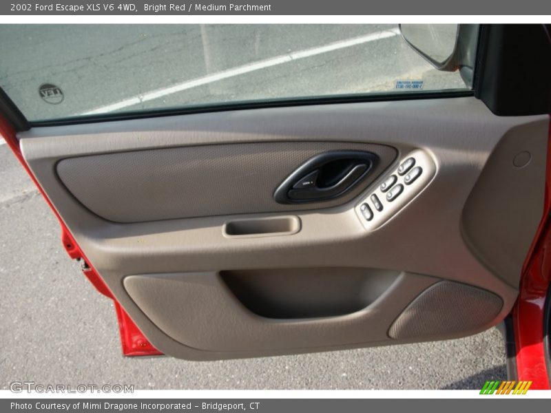 Bright Red / Medium Parchment 2002 Ford Escape XLS V6 4WD