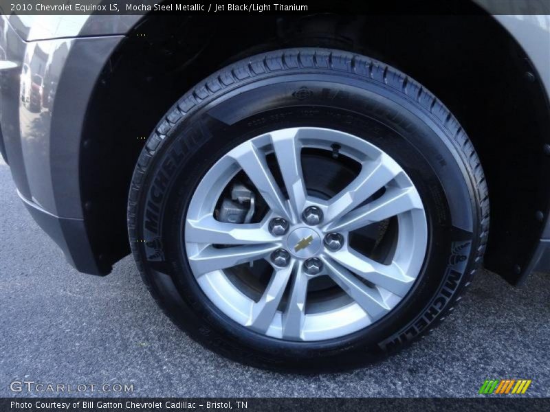 Mocha Steel Metallic / Jet Black/Light Titanium 2010 Chevrolet Equinox LS