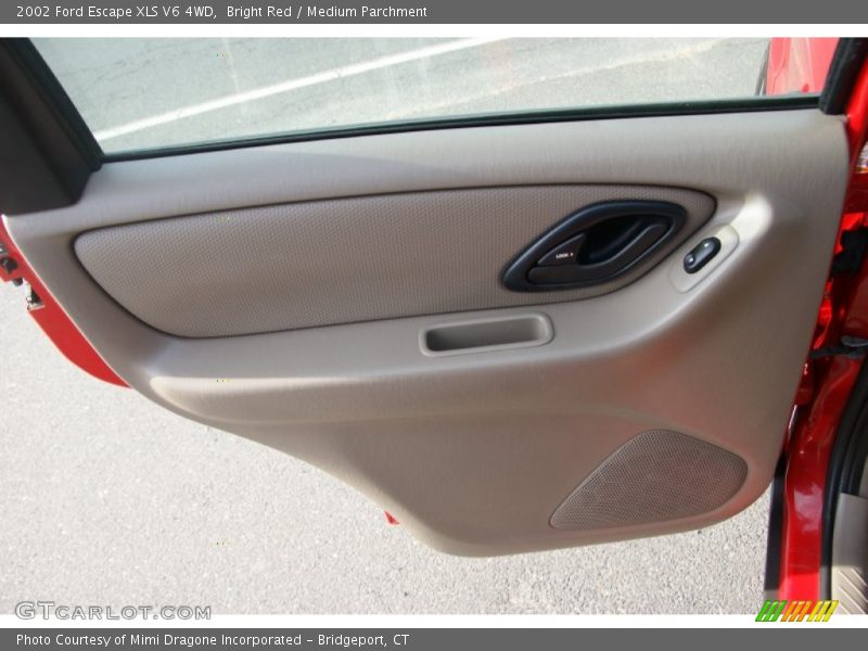 Bright Red / Medium Parchment 2002 Ford Escape XLS V6 4WD