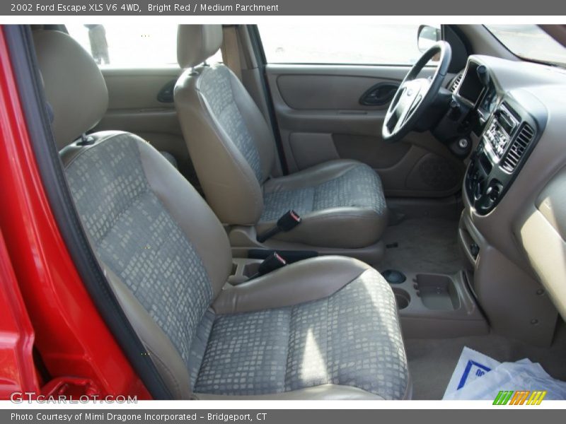 Bright Red / Medium Parchment 2002 Ford Escape XLS V6 4WD
