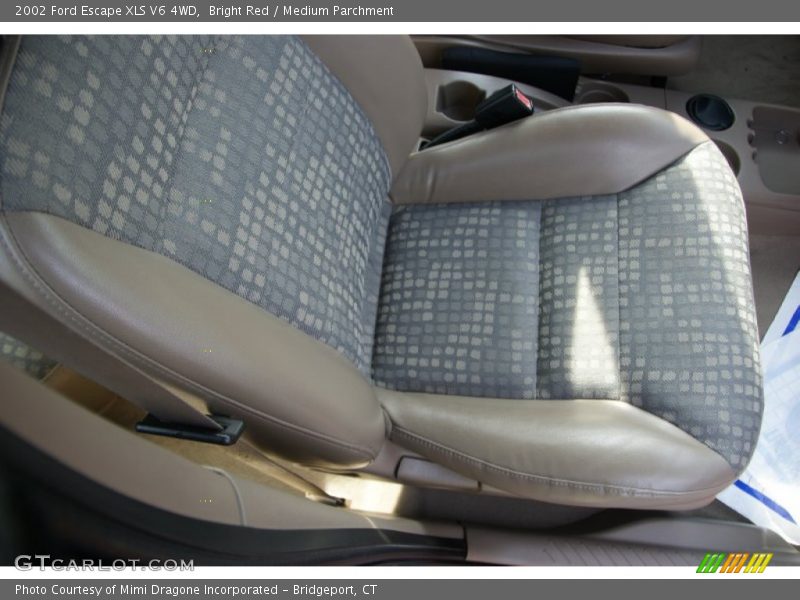 Bright Red / Medium Parchment 2002 Ford Escape XLS V6 4WD