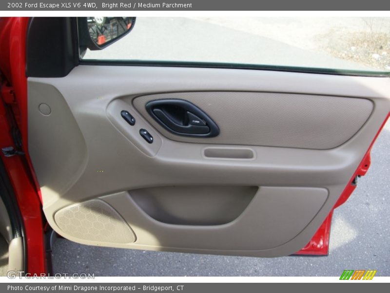 Bright Red / Medium Parchment 2002 Ford Escape XLS V6 4WD