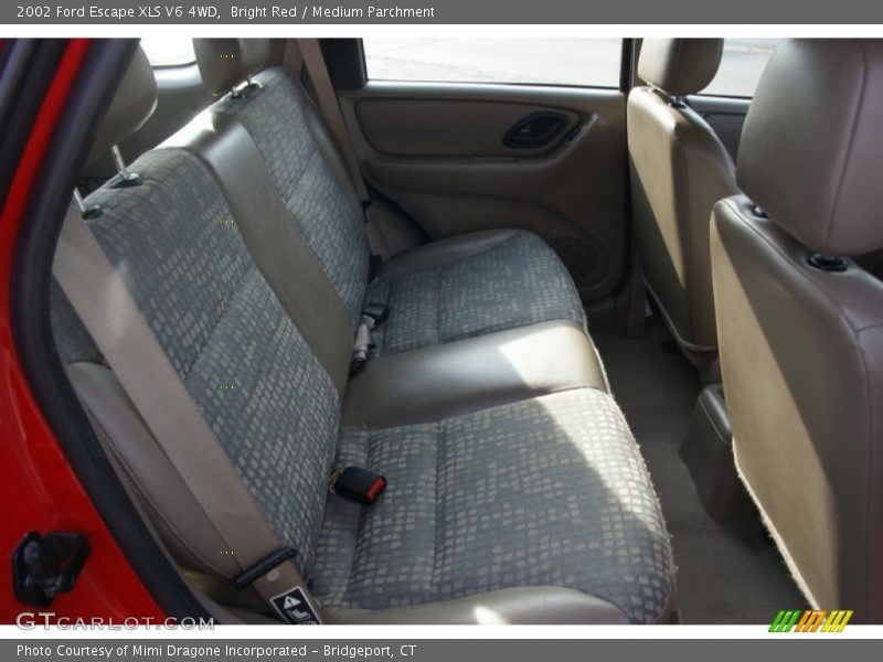 Bright Red / Medium Parchment 2002 Ford Escape XLS V6 4WD