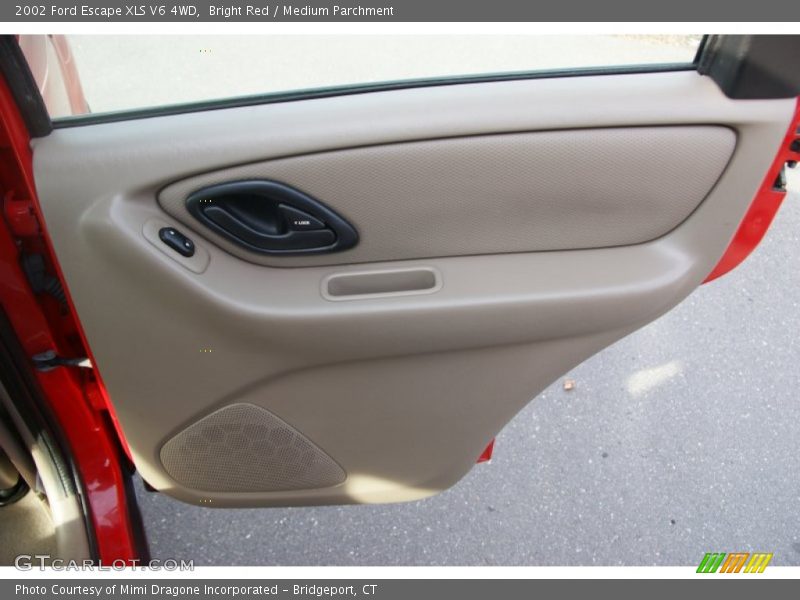 Bright Red / Medium Parchment 2002 Ford Escape XLS V6 4WD