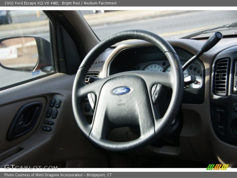 Bright Red / Medium Parchment 2002 Ford Escape XLS V6 4WD