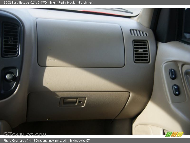 Bright Red / Medium Parchment 2002 Ford Escape XLS V6 4WD