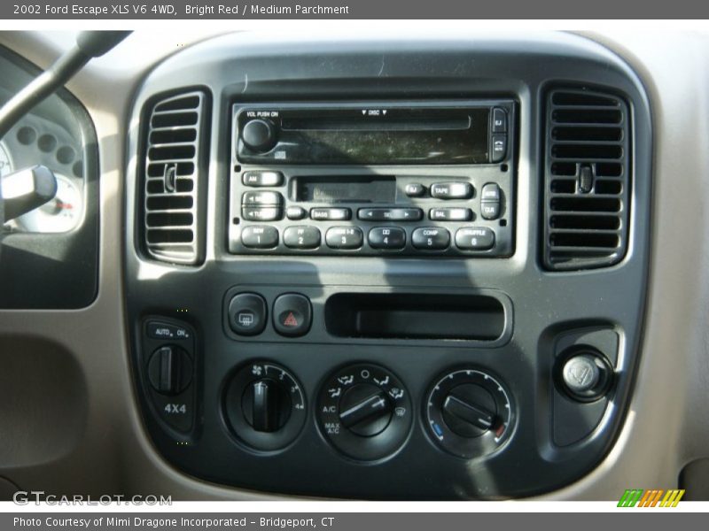 Controls of 2002 Escape XLS V6 4WD