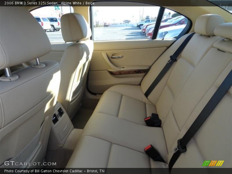 Alpine White / Beige 2006 BMW 3 Series 325i Sedan
