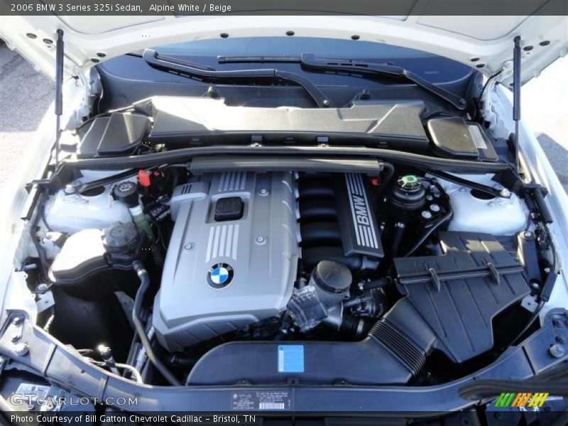 Alpine White / Beige 2006 BMW 3 Series 325i Sedan