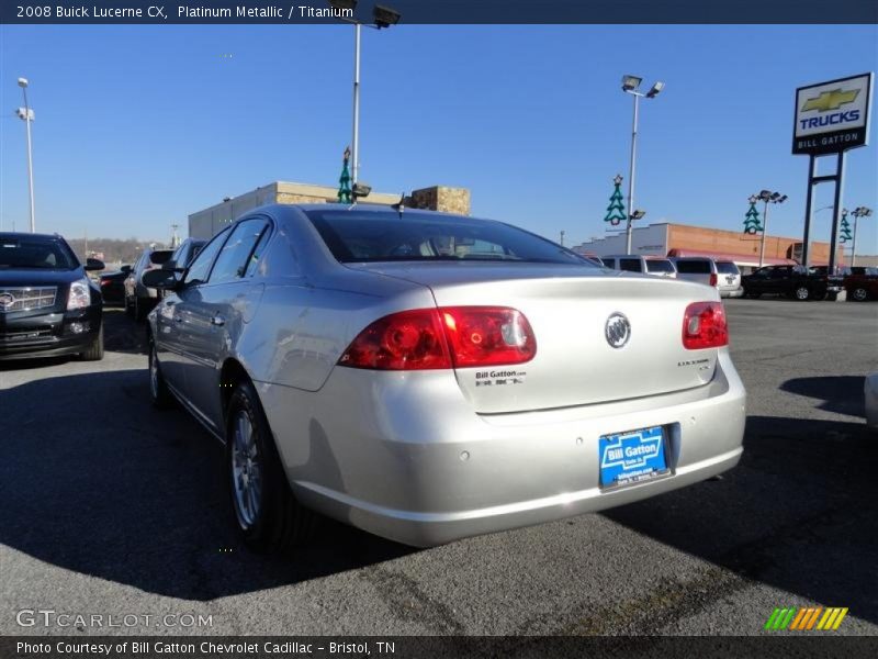 Platinum Metallic / Titanium 2008 Buick Lucerne CX