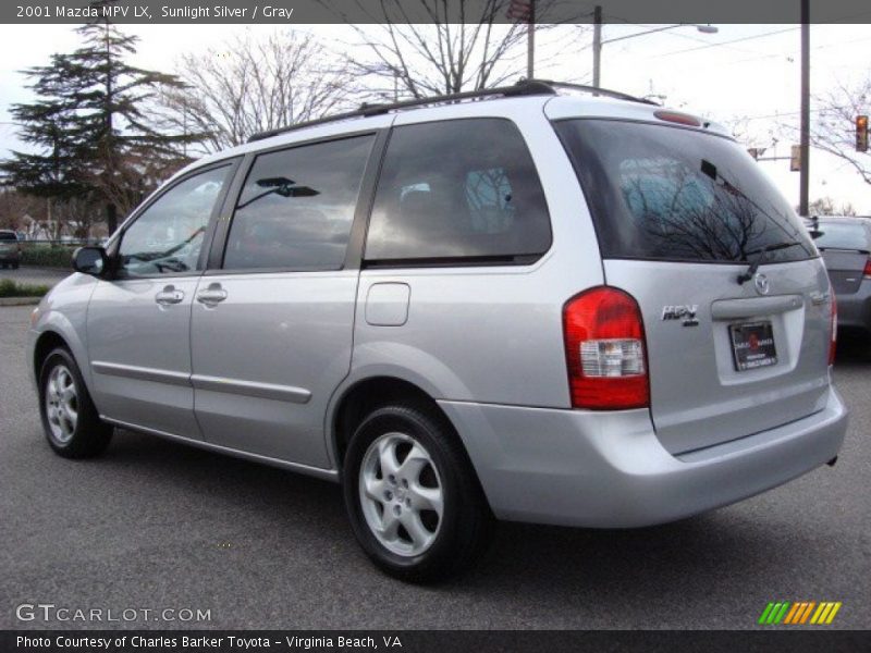 Sunlight Silver / Gray 2001 Mazda MPV LX