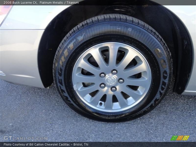 Platinum Metallic / Titanium 2008 Buick Lucerne CX