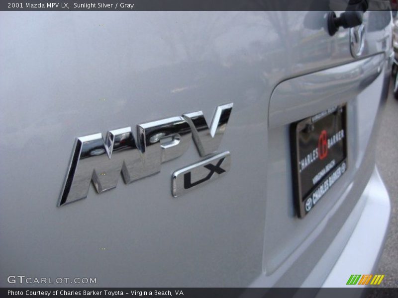 Sunlight Silver / Gray 2001 Mazda MPV LX