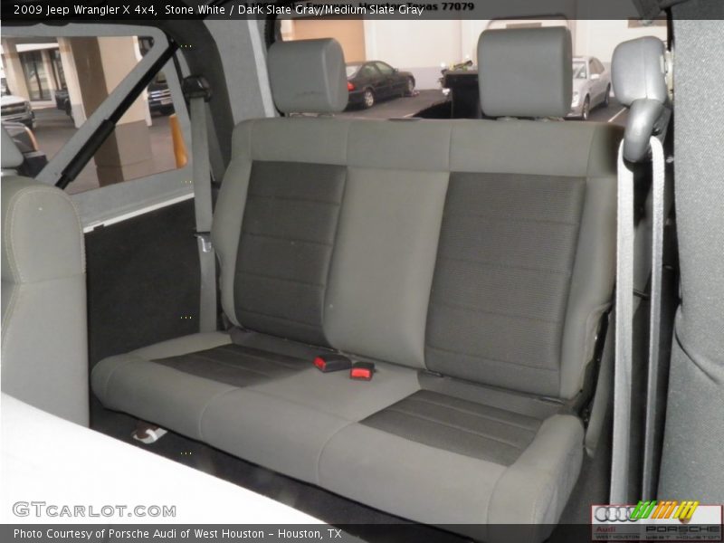 Stone White / Dark Slate Gray/Medium Slate Gray 2009 Jeep Wrangler X 4x4