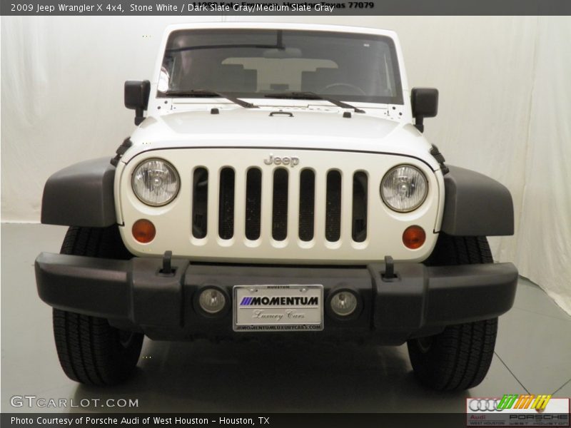 Stone White / Dark Slate Gray/Medium Slate Gray 2009 Jeep Wrangler X 4x4