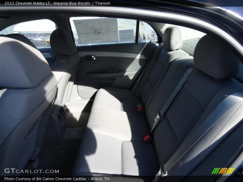 Imperial Blue Metallic / Titanium 2012 Chevrolet Malibu LT