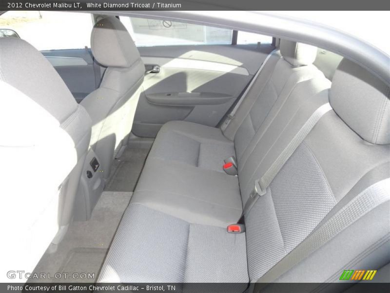 White Diamond Tricoat / Titanium 2012 Chevrolet Malibu LT