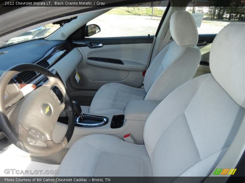 Black Granite Metallic / Gray 2012 Chevrolet Impala LT