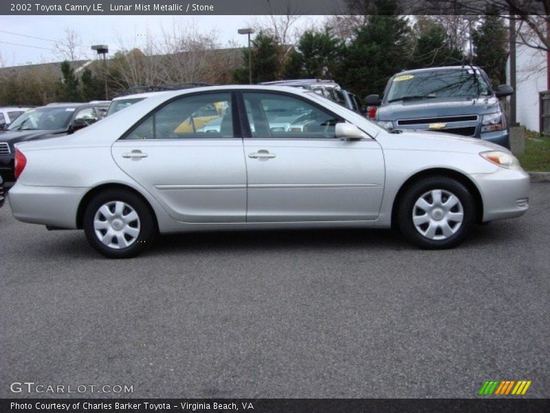 Lunar Mist Metallic / Stone 2002 Toyota Camry LE